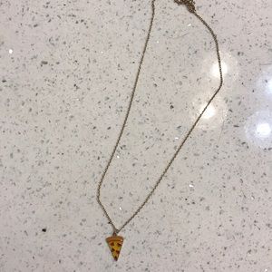 Pizza necklace